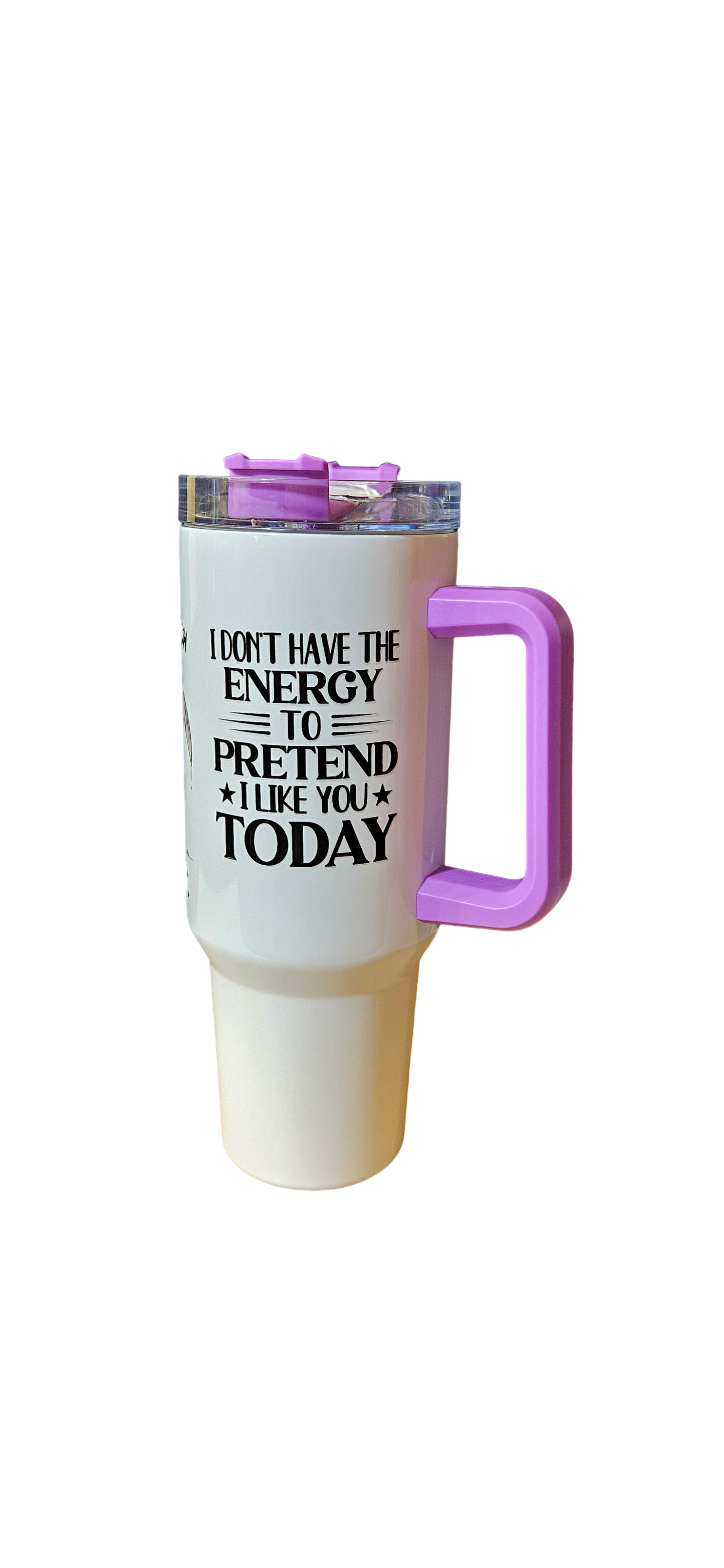 "He Knew Too Much" Grim Reaper Duck 40oz Tumbler