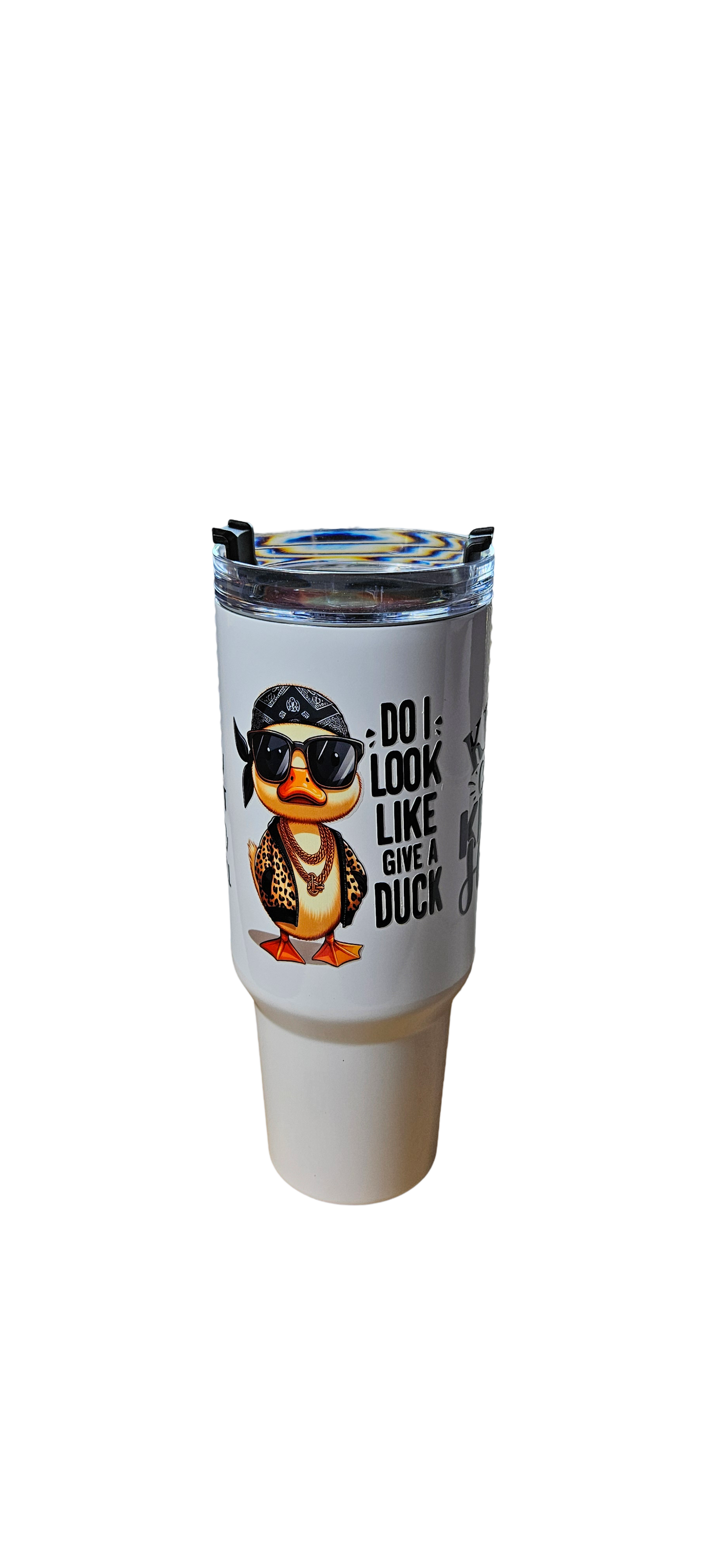 "Do I Look Like I Give A Duck" Insulated 40oz Tumbler