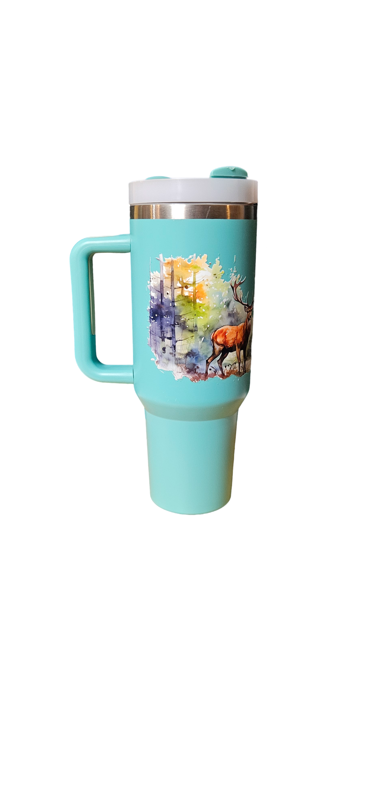 Deer-Design Insulated Travel 40oz Tumbler