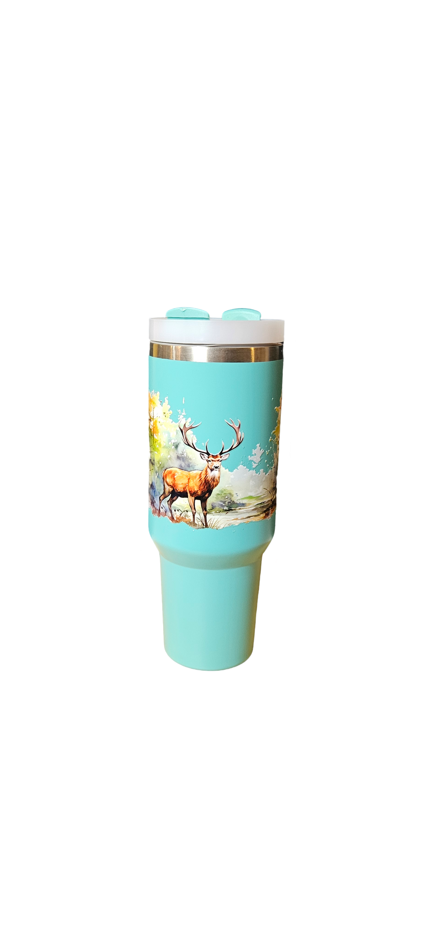 Deer-Design Insulated Travel 40oz Tumbler