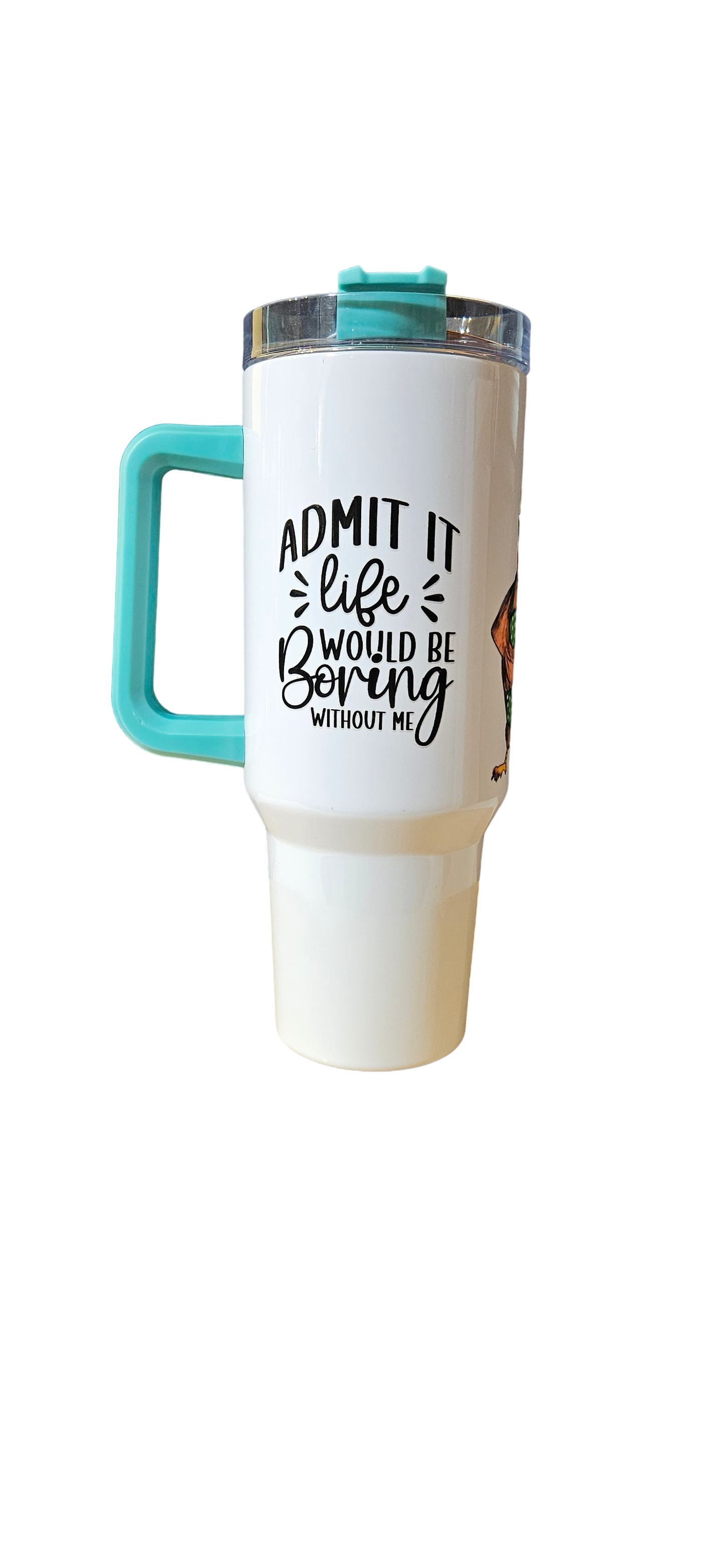 Quirky Chicken Bikini 40oz Tumbler