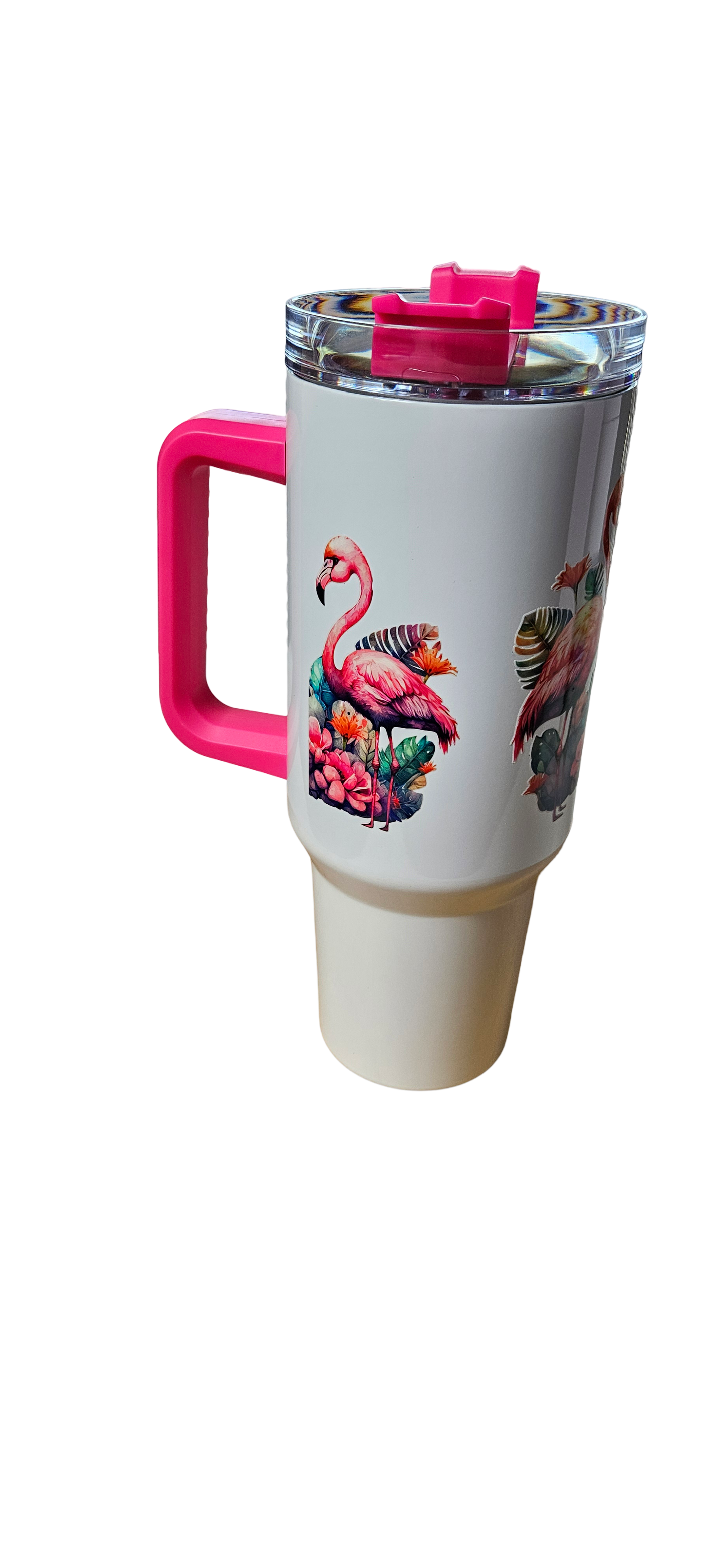 Tropical Flamingo Paradise 40oz Tumbler
