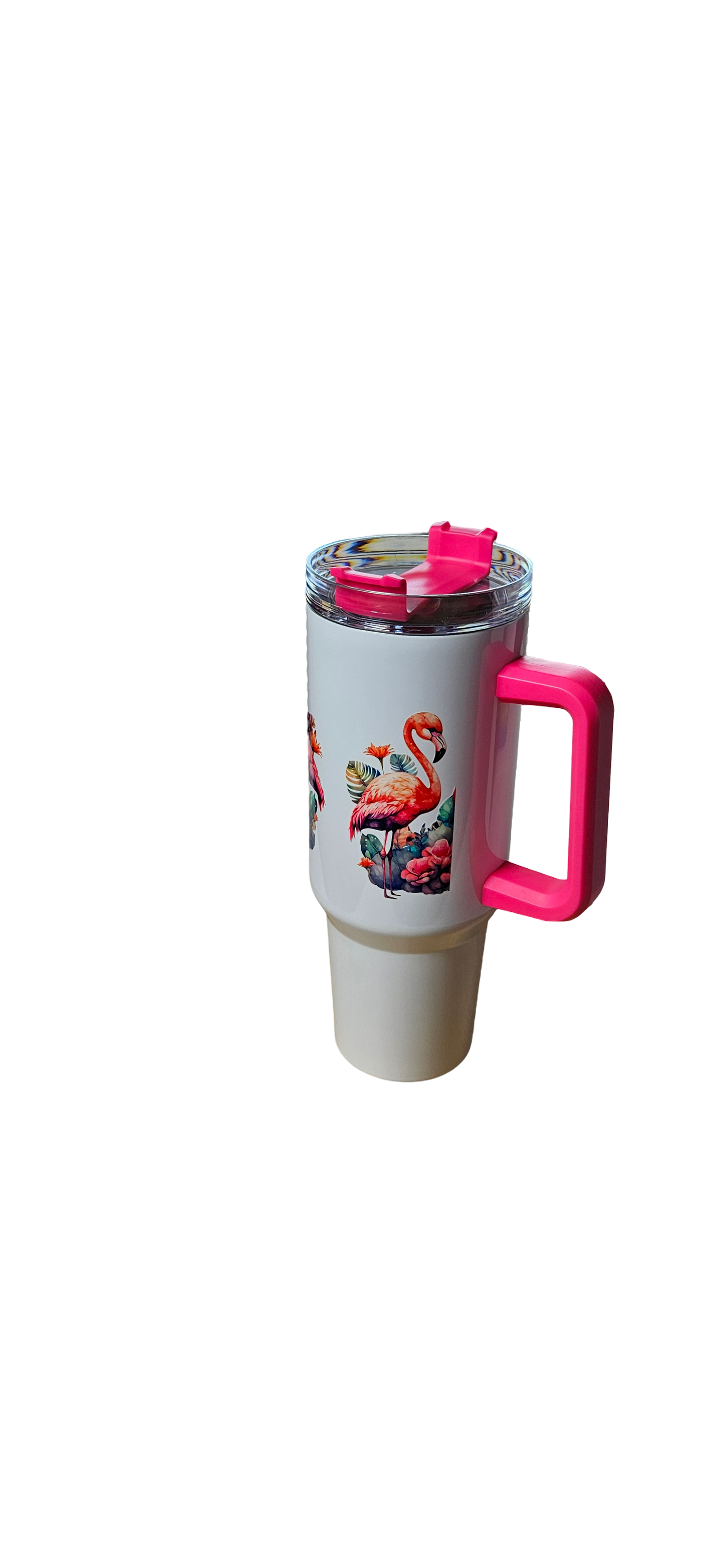 Tropical Flamingo Paradise 40oz Tumbler