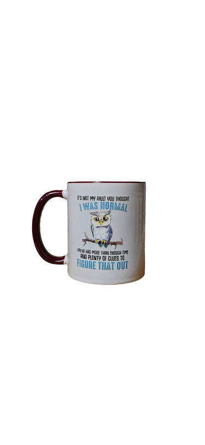 "Unique Owl Mug - A Hoot of Personality"